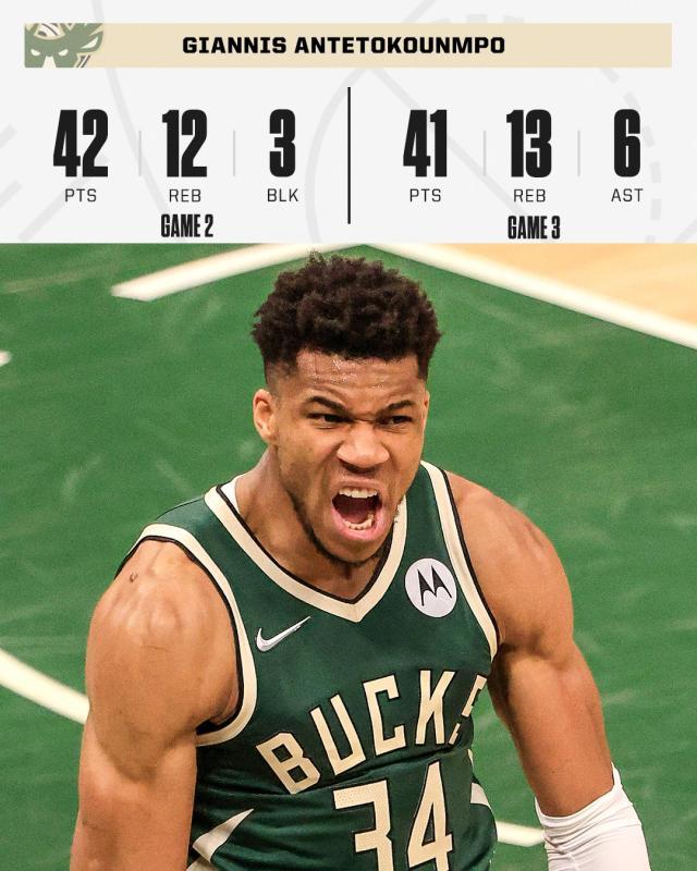 半岛·BOB官方网站-字母背靠背40+10杀红眼 雄鹿扳回一城悬崖勒马